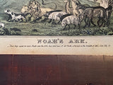 Original Currier & Ives Type Print Noah’s Ark By J. Baillie