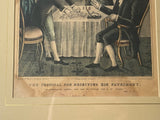 PB6 Original Currier & Ives Type Print Kellogg Prodigal Son Receiving His Patrimony