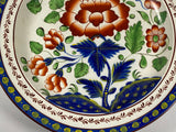 Staffordshire Pearlware Gaudy Dutch Carnation Dinner Plate