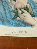 PB5 Original Currier & Ives Print “Autumn”