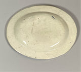 Staffordshire Pearlware Blue Edge Leeds Toy Platter Molded Sarah