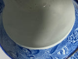 Historical Staffordshire Blue Shipping Series Large Pitcher Ships Shells