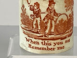 Staffordshire Children’s Mug When This You See Remember Me BB#29