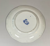 Staffordshire Blue Transfer Plate Lake Pattern Canadian View