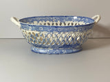 Historical Staffordshire Basket New Haven CT Fort Ticonderoga