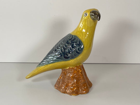Staffordshire Pearlware Creamware Large Parrot Figure