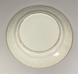 Staffordshire Rainbow Spatterware Plate in Blue and Purple
