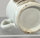 Staffordshire Brown Transfer Children’s Mug Mother and Child on Row Boat BB#135