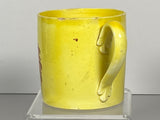 Staffordshire Canary Childrens Mug with Eagle and Washington Cartouche BB1