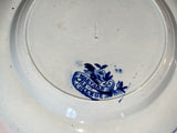 Historical Staffordshire Blue Plate Harvard College
