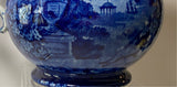 Historical Staffordshire Lafayette At Franklin’s Tomb Large Pitcher