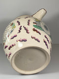 Staffordshire Sunderland Luster Ship Pitcher With Compass And Poem