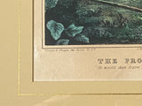 PB6 Original Currier & Ives Type Print Kellogg Prodigal Son In Misery