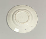 Historical Staffordshire Blue Cup Plate New York From Weehawk