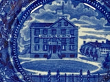 Historical Staffordshire Cup Plate Scudder’s American Museum RC
