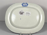 Historical Staffordshire Small Platter Chillicothe Ohio With Cows KB