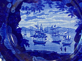 Historical Staffordshire Macdonough’s Victory Dinner Plate