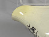 Staffordshire Creamware Creamer Liverpool U.S. Ship Capt. Edgerton LB2