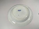 Blue Staffordshire Quadruped Soup Plate Tibetan Musket Deer CB