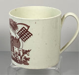 Staffordshire Children’s Mug He By The Plough Farming BB#35