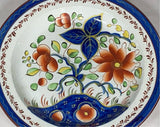 Staffordshire Pearlware Gaudy Dutch Sunflower Plate
