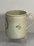 Staffordshire Pearlware Leeds Children’s Mug Isabella In Heart