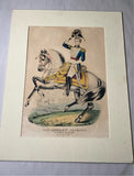 Original N. Currier & Ives Print General Andrew Jackson Hero of New Orleans