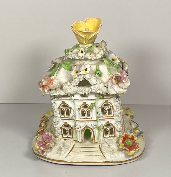 Staffordshire Cottage Pastille Burner 3 Pieces