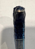 Staffordshire Blue Transfer Italian Scenery Gravy Tureen Ladle Eagle Head CAB