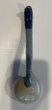 Staffordshire Blue Transfer Italian Scenery Gravy Tureen Ladle Eagle Head CAB