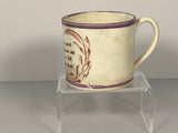 Staffordshire Pink Luster Children’s Mug Ale is Good BB#46