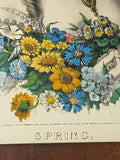 PB5 Original Currier & Ives Print “Spring”