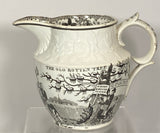 Historical Staffordshire  Old Rotten Tree Pitcher British Reform