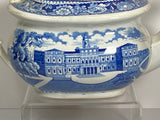 Historical Staffordshire Teapot City Hall New York By Stubbs