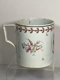 Staffordshire Pearlware Masonic Mason Mug Coat Of Arms