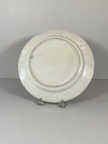 Staffordshire Spatterware Blue Schoolhouse Pattern