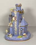 Staffordshire Lilac Pastille Burner Large Castle 2 Piece