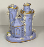Staffordshire Lilac Pastille Burner Large Castle 2 Piece