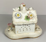Staffordshire 2 Piece Cottage Pastille Burner With Arch