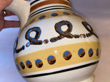 Staffordshire Mochaware Mocha Pitcher Cats Eye and Earthworm