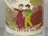 Staffordshire Creamware Children’s Mug The Little Pilgrim BB#44