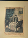 PB6 Original Currier & Ives Type Print Kellogg Prodigal Son Receiving His Patrimony