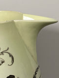 Staffordshire Creamware Liverpool Pitcher Polychrome Ship Cumberland Farmers Arms Eagle Shield