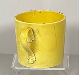 Staffordshire Children’s Canary Yellow Mug Childs For A Good Boy Crown