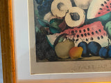 Original Currier & Ives Print American Fruit Piece Small Folio