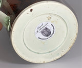Staffordshire Mochaware Mocha Large Tankard Seaweed