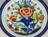 Staffordshire Pearlware Gaudy Dutch Carnation Plate