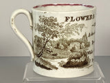 Staffordshire Children’s Mug Flowers That Never Fade - Cheerfulness BB#106