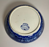 Historical Staffordshire Blue Beaded Rim Bowl Warleigh House Select Views