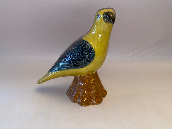 Staffordshire Pearlware Creamware Large Parrot Figure Ca. 1820